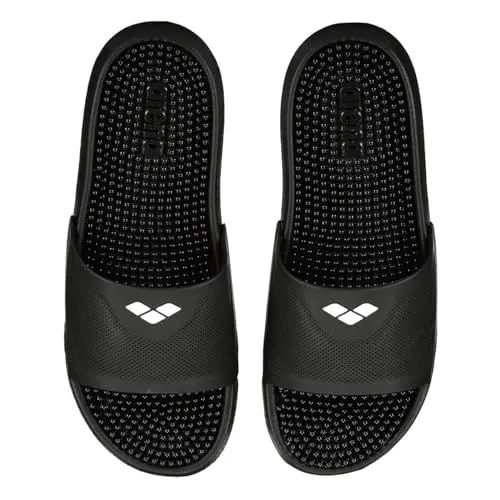 Produktbild: ARENA Marco Unisex-Sandalen für Damen und Herren, Gepolsterte Badeschuhe und Poolsandalen, Sandalen mit Weicher Massagesohle und Grip auf Nassen Oberflächen