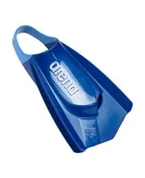Produktbild: arena Powerfin Pro II Schwimmbad-Trainingsflossen, Schwimmflossen für Erwachsene, Flossen aus 100% Silikon, Komfortable Kurzflossen für das Schwimmbad