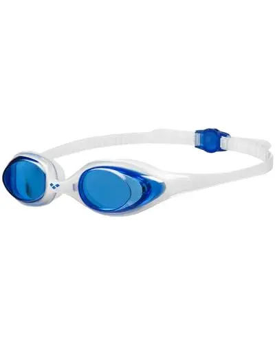 Produktbild: Arena Spider Unisex-Schwimmbrille für Erwachsene, Schwimmbrille mit Anti-Beschlag und UV-Schutz, Selbstjustierender Nasensteg, Hypoallergene Silikondichtungen