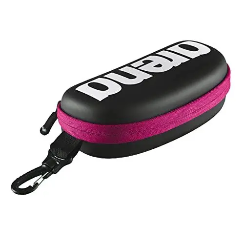 Produktbild: ARENA Goggle Case - Schwimmbrillen Etui, Farbe:schwarz/weiß/pink