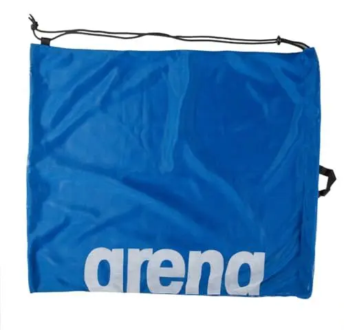Produktbild: arena Team Mesh, Mesh-Schwimmbeutel, Geräumiger Sportbeutel, Schnelltrocknender Turnbeutel mit Kordelzug
