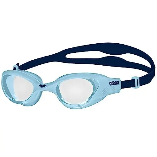 Produktbild: arena The One Junior Kinderschwimmbrille, Schwimmbrille mit Großen Gläsern, Anti-Beschlag und UV-Schutz, Selbstjustierender Nasensteg, Orbit-Proof-Dichtungen