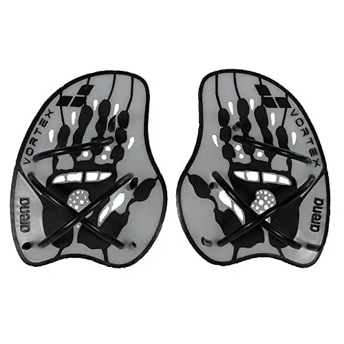 Produktbild: arena Vortex Handpaddel, Schwimmbad-Trainingszubehör, Schwimmbad-Paddel mit Verstellbaren Riemen, PVC-frei