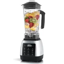 Produktbild: Arendo - Standmixer 2000 Watt mit Touchpanel - Hochleitungsmixer - 2L - 9 Geschwindigkeitsstufen – max. 24.000 U/min - Pulsfunktion – Timer – 5 Programme – Mixer mit Display – 6 Messer aus Edelstahl