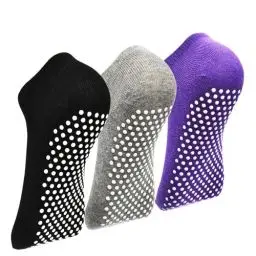 Produktbild: ARERWA Yoga Socken Stoppersocken Damen, 3 Paar Pilates Socken Rutschfeste Socken für Pilates, Yoga, Trampolin, Barre, Ballett 35-40