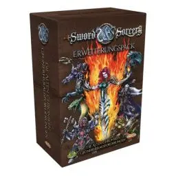 Produktbild: Ares Games, Sword & Sorcery: Die Alten Chroniken – Gegnerherausforderungen, Erweiterung, Expertenspiel, Dungeon Crawler, 1-5 Spieler, Ab 13+ Jahren, 30 Minuten je Spieler, Deutsch