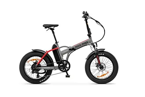 Produktbild: Argento Unisex – Erwachsene Mini Max E-Fahrrad, Grau, Einer Größe