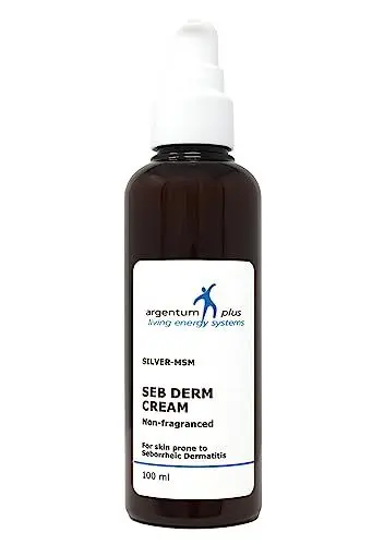 Produktbild: argentum plus - Silber-MSM Seb Derm Creme nicht parfümiert 100 ml | Für Haut, die zu seborrhoischer Dermatitis neigt