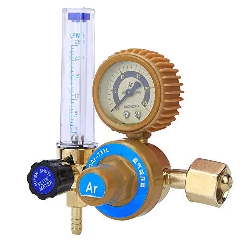 Produktbild: Argon-CO2-Durchflussmesser-Schweißregler, Argon-Gas-Druckminderer CO2-WIG-MIG-Schweiß-Durchflussmesser-Regler Energiesparende WIG-Schweißgeräte