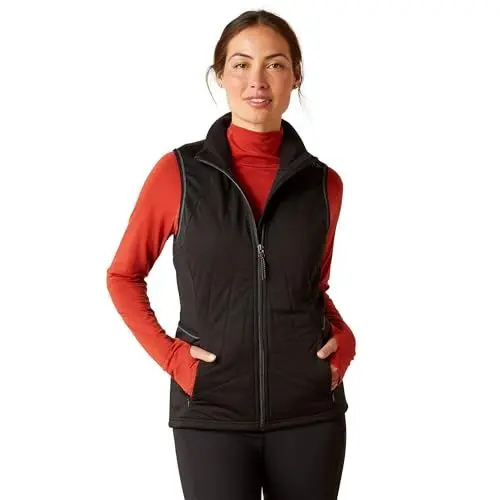 Produktbild: ARIAT 2023 Damen Voll Reißverschluss Wagen Weste 10046266 - Black