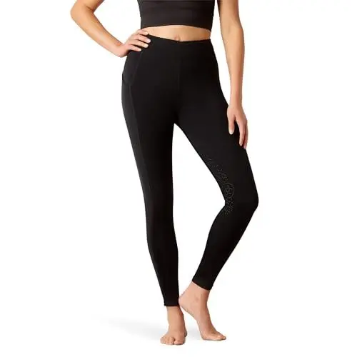 Produktbild: ARIAT Damen Avail Half Grip Tight Jeans, Schwarz, X-Groß