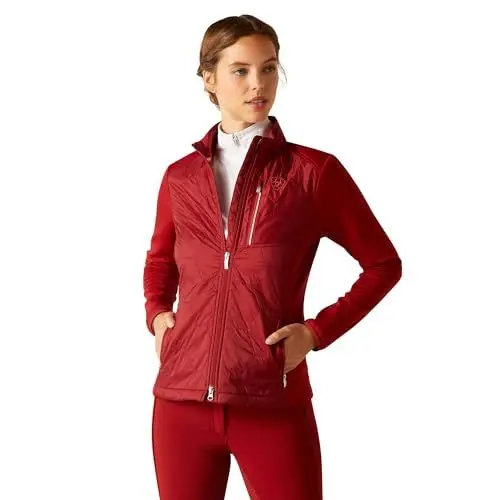 Produktbild: ARIAT 2024 Womens Fusion Insulated Riding Jacket 10048761 - Sun - Dried Tomato Womens Size - S