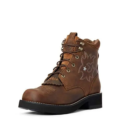 Produktbild: ARIAT Damen Probaby Lacer Boot Western-Cowboystiefel, Driftwood Brown/Driftwood Brown, 37.5 EU