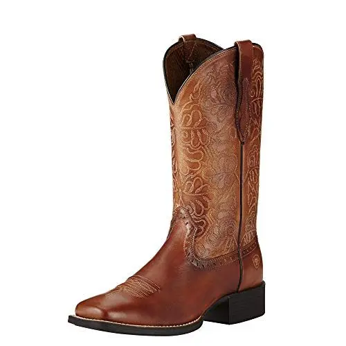 Produktbild: ARIAT Damen Round Up Remuda Western Boot Westernstiefel, Natürlich reichhaltig, 41.5 EU