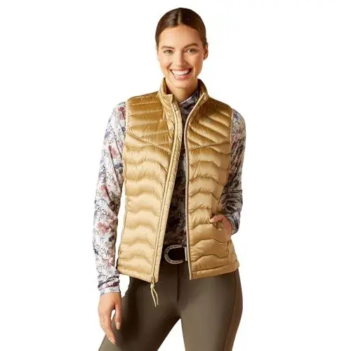 Produktbild: ARIAT Ideale Daunenweste f r Damen, Schillernde Felder von Roggen, S