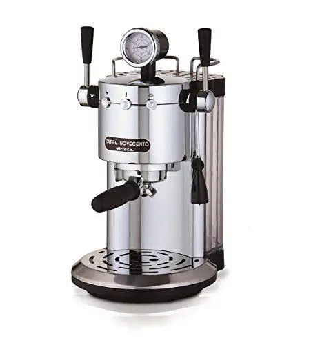 Produktbild: Bialetti Cafè Novecento Siebträger Espressomaschine Silber/Schwarz One Size