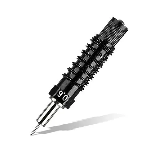 Produktbild: Aristo AR64060PRO MG1 PRO Ersatz-Zeichenspitze für Tuschfüller MG1 PRO Strichstärke 0,60 mm (verchromte Zeichenspitze für hohe Präzision und Langlebigkeit, gleichmäßiger Tintenfluss) schwarz