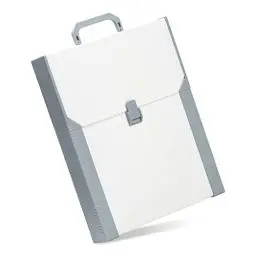 Produktbild: Aristo Transporttasche Studio Case (Format A4, für den Transport von Artisto Zeichenplatten, mit Griff, Kunststoff) beige/grau