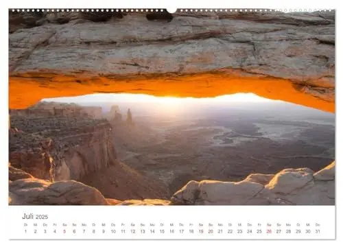 Produktbild: Arizona - Grand Canyon State (Wandkalender 2025 DIN A2 quer), CALVENDO Monatskalender