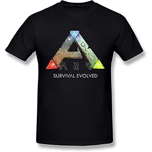 Produktbild: Ark Survival Evolved Game Logo Poster Black Short Sleeve T-Shirt L