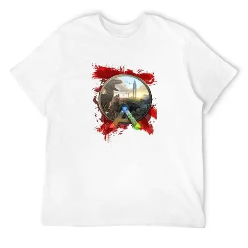 Produktbild: Ark Survival Evolved T-Shirt Graphic Unisex Tee Shirt White 3XL