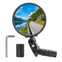 Produktbild: Arkham Fahrradspiegel, Fahrradspiegel für Lenker E-bike, 360° drehbarer Fahrrad Rückspiegel Lenkerendenspiegel für, HD Fahrrad Spiegel für Rennräder, Mountainbike 14.8–23mm（1 Stück)