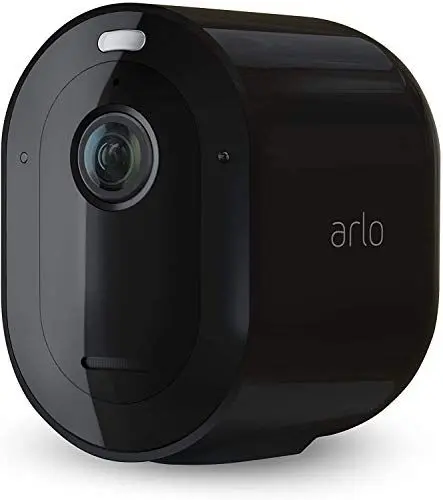 Produktbild: Arlo Pro3 WLAN Überwachungskamera aussen, 2K, Zusatzkamera, kabellos, Bewegungsmelder, Farbnachtsicht, 2-Wege Audio, SmartHub benötigt, mit kostenlosem Arlo Secure Plan Testzeitraum, VMC4040B