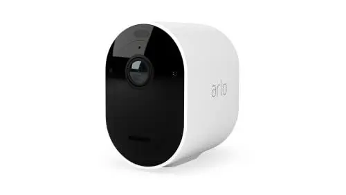 Produktbild: Arlo Pro 4 Überwachungskamera Aussen WLAN, Kabellos, 2K HDR Qualitätsprodukt, 160° Sichtfeld, Spotlight, Nachtsicht, Bewegungsmelder, Anti-Diebstahl-Alarm Sirene + mit Arlo Secure Testzeitraum