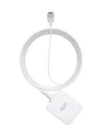 Produktbild: Arlo Zertifiziertes Zubehör, Ladekabel, 7.6m, Witterungsbeständig, Nur Kompatibel Mit Arlo Essential 2 (+XL) Generation 2 Überwachungskamera Aussen WLAN, Weiß
