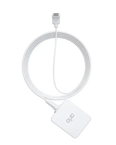 Produktbild: Arlo Zertifiziertes Zubehör, Ladekabel, 7.6m, Witterungsbeständig, Nur Kompatibel Mit Arlo Essential 2 (+XL) Generation 2 Überwachungskamera Aussen WLAN, Weiß