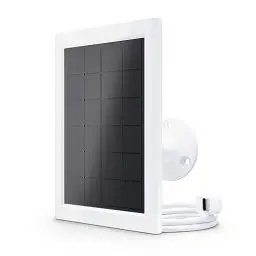 Produktbild: Arlo Zertifiziertes Zubehör, Solarpanel, Wetterfest, Nur Kompatibel Mit Arlo Essential 2 (+XL) Generation 2 Überwachungskamera Aussen, Perfekt, Um Ihre Kameras 24/7 Aufgeladen Zu Halten, Weiß