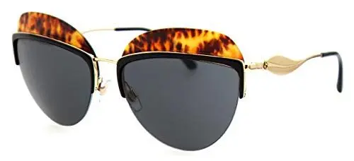 Produktbild: Armani Damen 0AR6061 302187 59 Sonnenbrille, Schwarz (Black/Yellow Havana/Grey)