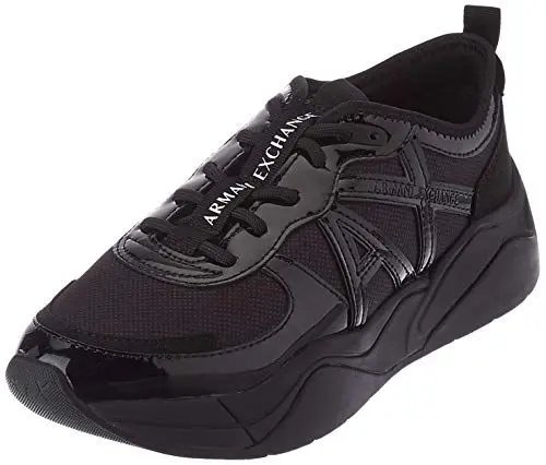 Produktbild: Armani Exchange Damen Chunky Sneaker, Schwarz, 36 EU