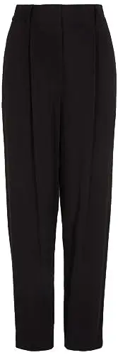 Produktbild: Armani Exchange Damen Limited Edition We Beat One Pleated Tapered Pants, Schwarz, S EU