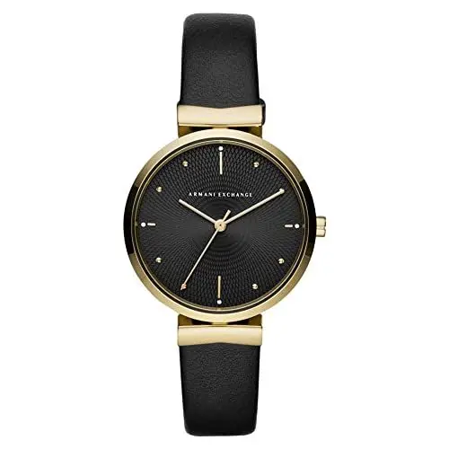 Produktbild: Armani Exchange Damen Quarz 3 Zeiger Uhr mit Armband AX5903