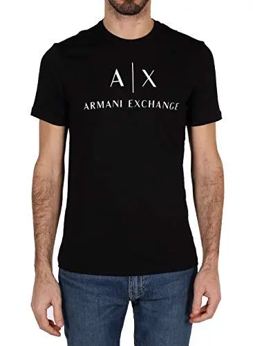 Produktbild: Armani Exchange Herren 8nztcj T-Shirt, Schwarz, M