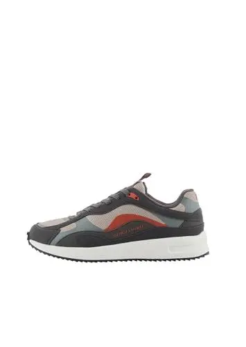 Produktbild: Armani Exchange Herren Dusseldorf Sneaker, Olive+Agave, 41 EU