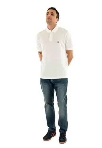Produktbild: Armani Exchange Herren Icon Project, Embroidered Logo Polohemd, beige, S