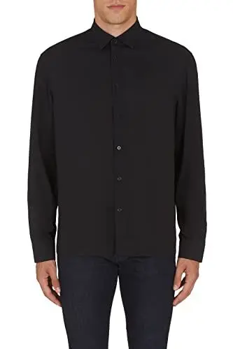 Produktbild: Armani Exchange Herren Lockerer und urbaner Schlichter Look. Shirt, Black, XS