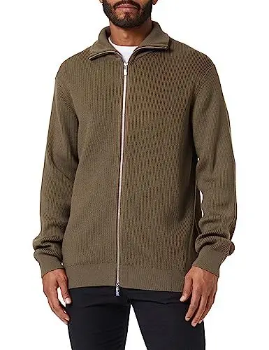 Produktbild: Armani Exchange Herren Long Sleeves, Turtle Neck, Casual Fit Cardigan Sweater, Crocodile, L EU