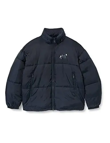 Produktbild: Armani Exchange Herren Nachhaltig, Schlüsseloptik, Reißverschluss Jacket, Navy, S