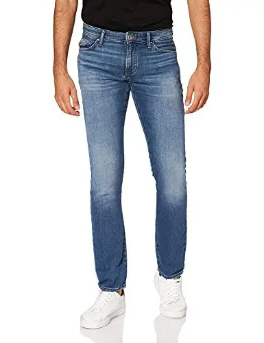 Produktbild: Armani Exchange Herren Skinny Medium Blue Wash Jeans, Blau, 38