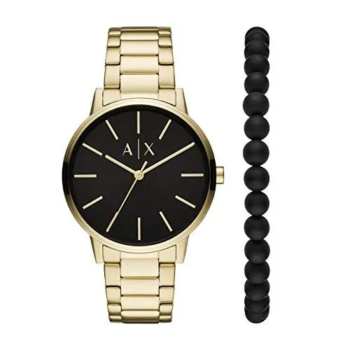 Produktbild: Armani Exchange Watch For Men, Quartz Movement and 42mm Case Size with Stainless steel, Leather or Silicone strap