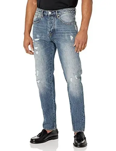 Produktbild: Armani Exchange J24 Tapered Fit Herren Jeans ,Indigo denim ,28