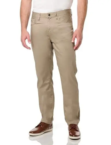 Produktbild: Armani Exchange Men's J13 Slim Fit Stretch Cotton Poly Satin Denim Pants Jeans, Fallen Rock, 50
