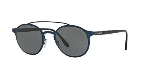 Produktbild: Armani Herren 0AR6041 317187 49 Sonnenbrille, Blau (Matte Blue/Grey)