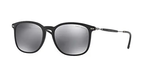 Produktbild: Armani Herren 0AR8098 50426G 54 Sonnenbrille, Schwarz (Matte Black/Grey Black)