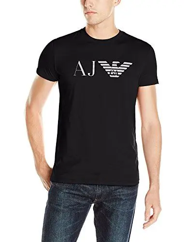 Produktbild: Armani Jeans Herren 8N6T996JPFZ T-Shirt, Schwarz (Nero 1200), X-Large