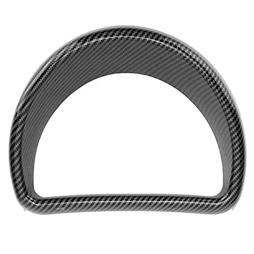 Produktbild: Armaturenbrett-Abdeckung im Kohlefaser-Stil, Ersatz, langlebiges ABS-Material, klassisches Design, Schutzbeschichtung für Fortwo/Forfour 453 2015 2021
