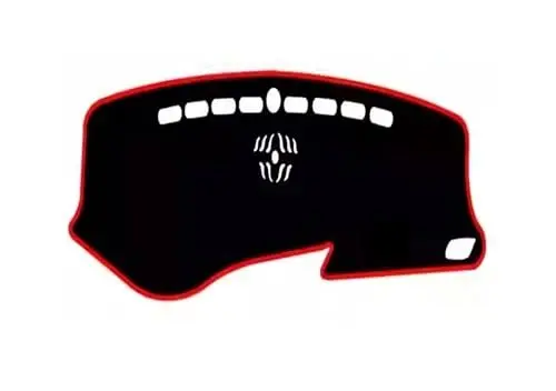 Produktbild: Armaturenbrett-Matte Für SWM G01 2018–2024 rutschfeste Silikon-Armaturenbrett-Abdeckung LHD Armaturenbrett-Matte Teppich-Kissen Sonnenschutz-Zubehör Armaturenbrett Abdeckung(Red Edge)